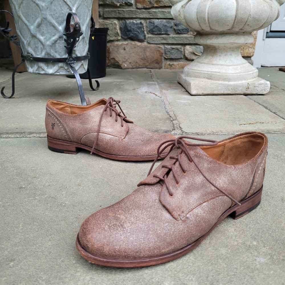 Frye Elyssa Oxfords Lace Up Shoes